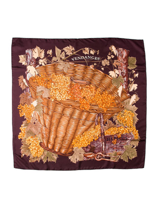 Hermes Scarf "Vendanges" Harvest