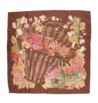 Hermes Scarf "Vendanges" Harvest