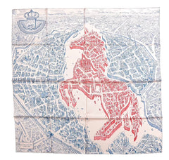 Hermès Scarf La Cité Cavaliere 90