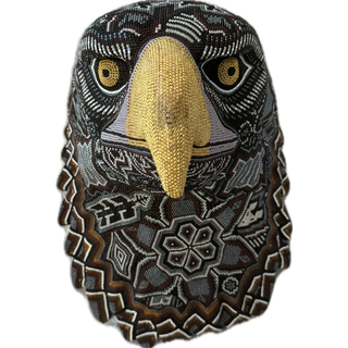 Huichol Eagle Head