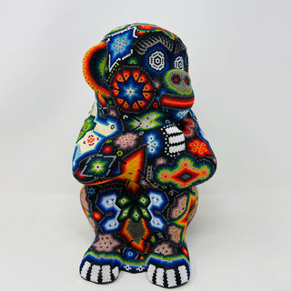 Huichol Monkey-Huichol Art-Picayune Cellars & Mercantile