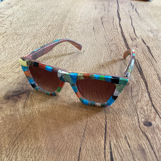 Jolene Bird Inlay Sunglasses-Jolene Bird-Picayune Cellars & Mercantile