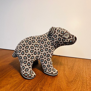 Huichol Beaded Bear