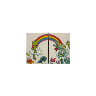 Trifold Card Love - Chameleons