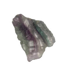 Natural Crystal Fluorite Slice