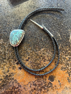 Large Turquoise Stone Bolo