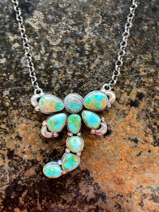 Turquoise Dragonfly Necklace