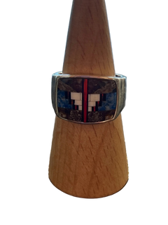 Ambrose Tsosie Inlay Ring