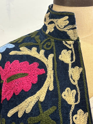 Floral Embroidered Suzani Jacket