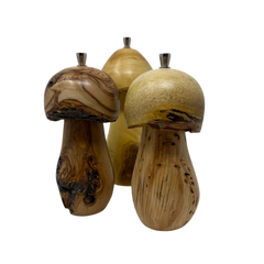 Wooden Mushroom Pepper Grinder