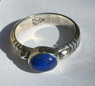 Bryan Joe Sterling Silver Ring with Stone