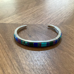 Calvin Begay Inlay Multi-stone Bracelet