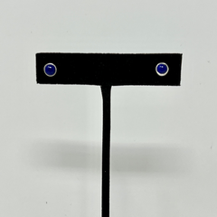 Lapis Lazuli Stud Earrings