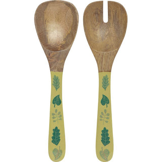 Mango Wood Salad Servers