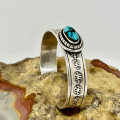 Marian Nez Pilot Mountain Turquoise Bracelet
