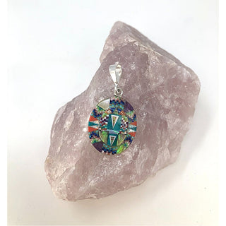 Micro Inlay Pendant - Small