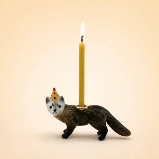 Hand-Painted Porcelain Critter Cake Toppers