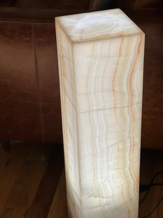 Natural Stone Onyx Lamp-Spiritstone-Picayune Cellars & Mercantile