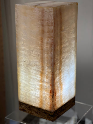 Natural Stone Onyx Lamp-Spiritstone-Picayune Cellars & Mercantile