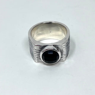 Guiot de Bourg Onyx & Silver Ring-Guiot de Bourg-Picayune Cellars & Mercantile