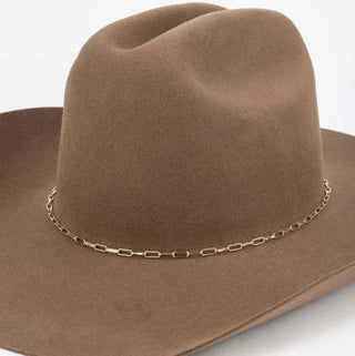 Paperclip Chain Hat Band