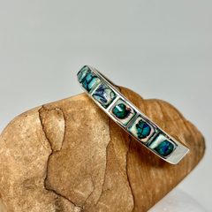 Purple Opal Stone Cuff