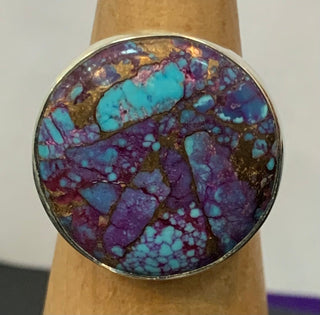 Purple Oyster Ring