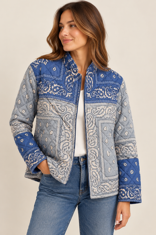 Cotton Bandana Suzani Jacket