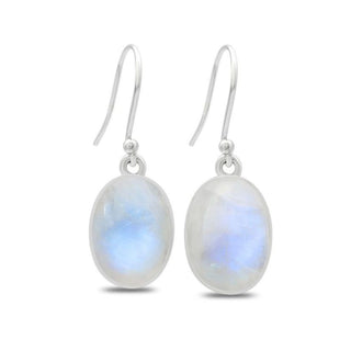 Rainbow Moonstone Earrings