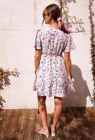 Short V-neck Dress