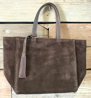 Small Parisian Suede Tote