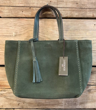 Small Parisian Suede Tote