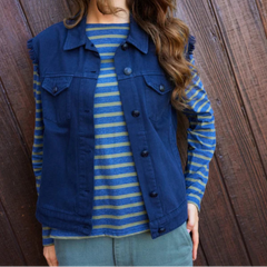 Saint James Ste. Ines Denim Vest