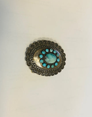 Turquoise Belt Buckle