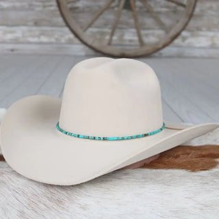 Chunky Turquoise Stone Hat Band