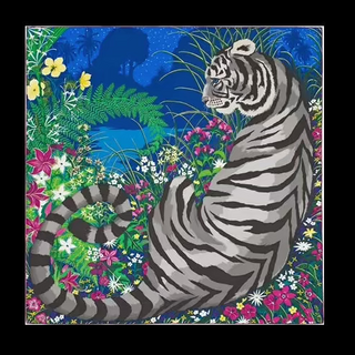 Hermès Scarf Tyger Tyger 90