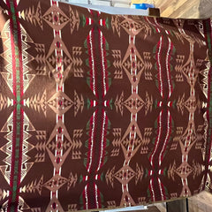 Vintage Pendleton Blanket - Brown