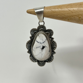 White Buffalo Pendant - M. Spencer