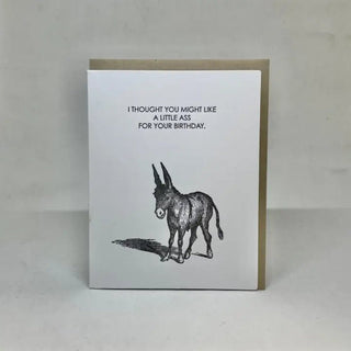 A Little Ass - Birthday Card Cards - Picayune Cellars & Mercantile