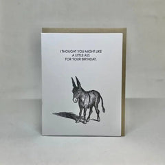 A Little Ass - Birthday Card