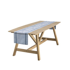 Jacquard Francais À l'orangerie Linen Table Runner