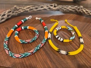 African Beaded Necklace Pendants/Necklaces - Picayune Cellars & Mercantile