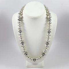 Al Joe Navajo Pearl Necklace 21"
