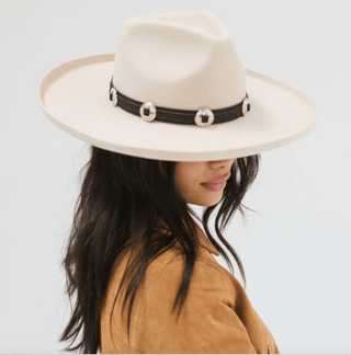 Amelia Pencil Brim Fedora Hats & Hair Accessories - Picayune Cellars & Mercantile