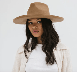 Amelia Pencil Brim Fedora Hats & Hair Accessories - Picayune Cellars & Mercantile