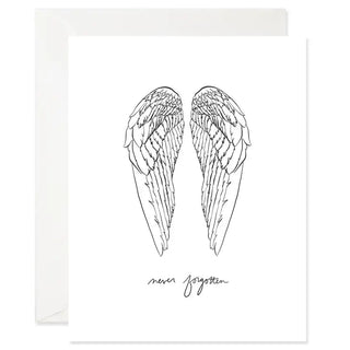 Angel Wings Sympathy Card Cards - Picayune Cellars & Mercantile