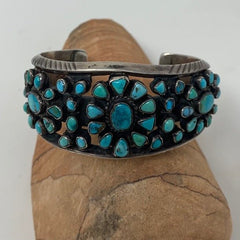 Antique Navajo Turquoise Cuff