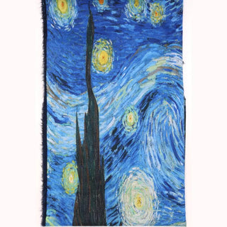Artist Printed Scarf Scarves - Picayune Cellars & Mercantile