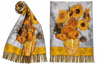 Artist Printed Scarf Scarves - Picayune Cellars & Mercantile