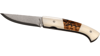Atelier 1515 Trilogy Buffalo Bone, Spalted Beech Wood Pocket Knife Knives - Picayune Cellars & Mercantile